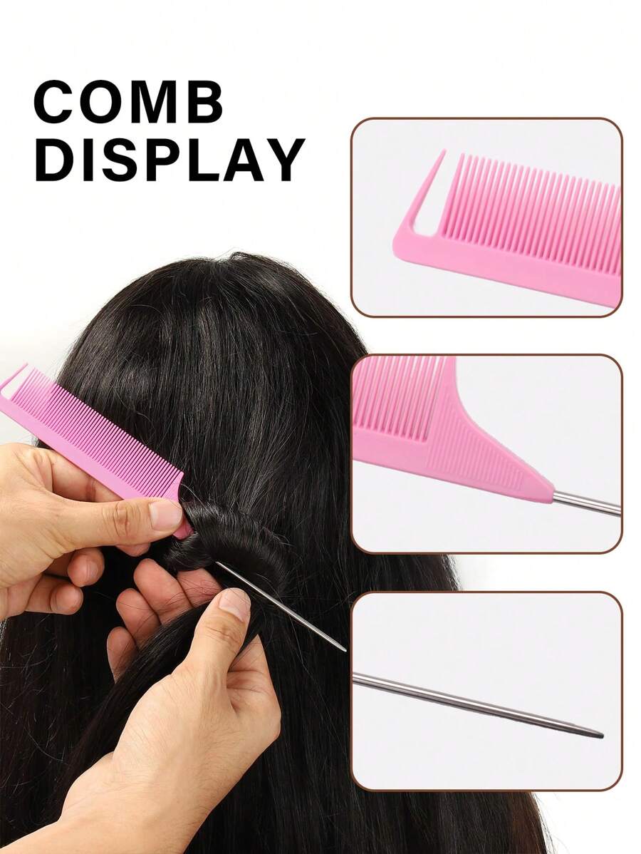 5 Pcs Detangling Brush Set