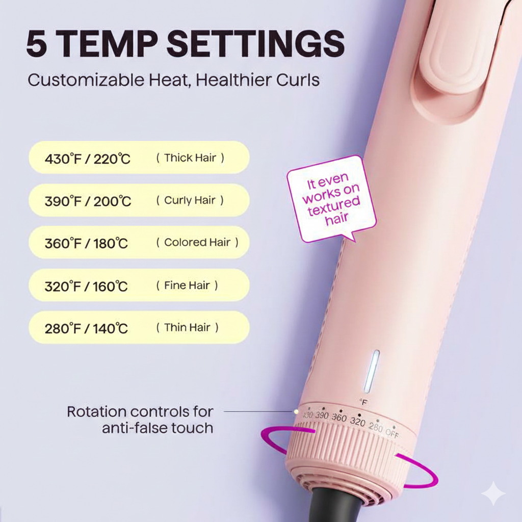 Trovt™ Cool Curl Airflow Styler