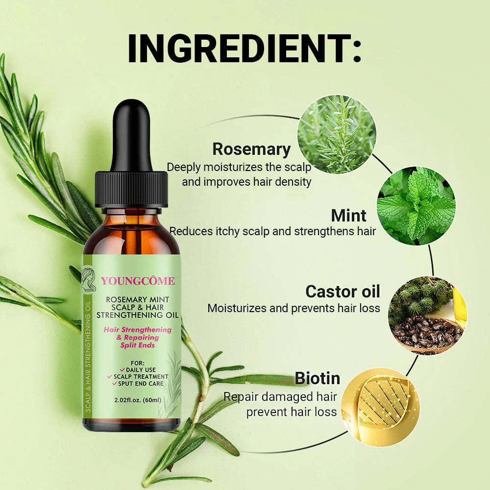 Rosemary Mint Hair Growth Oil
