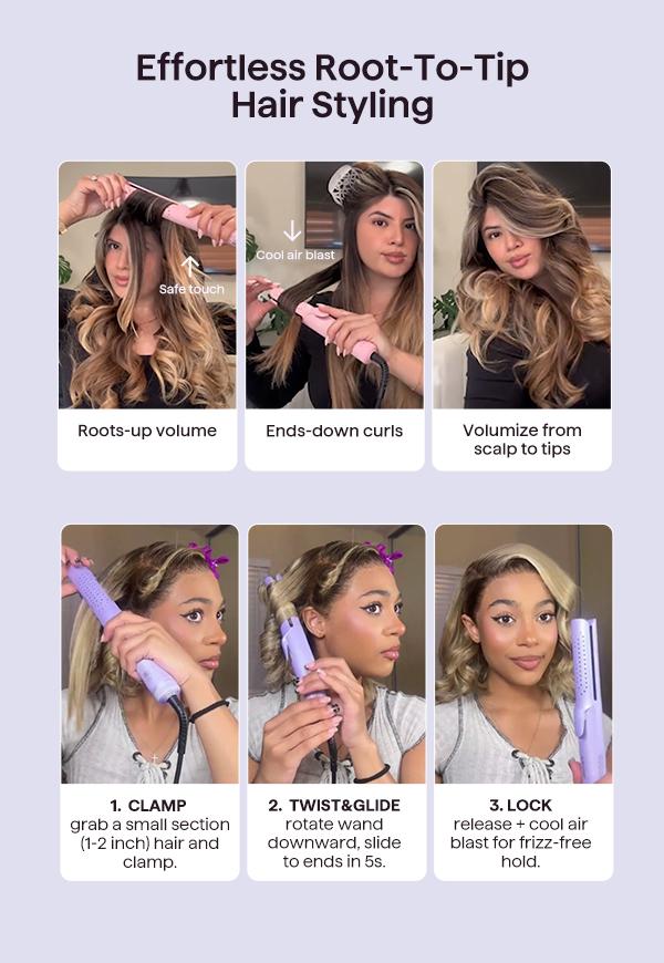 Trovt™ Cool Curl Airflow Styler